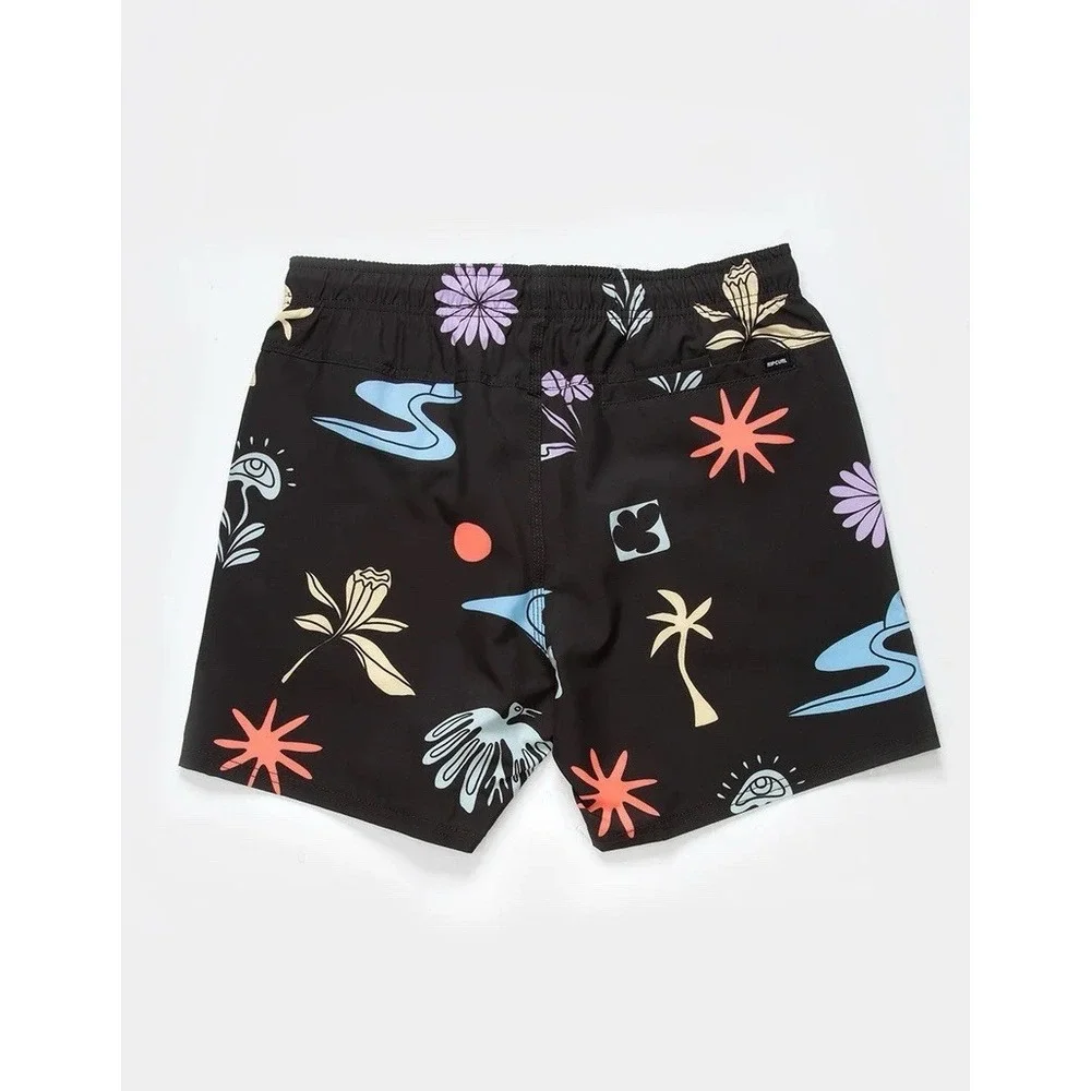 RIP CURL Men's Tropical Daze Volley Swim Shorts Lined Pockets NWT Unopened 2XL